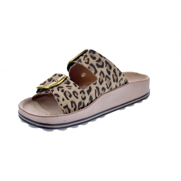 Sandalias Fantasy Sandals zapatos Mujer modelo Despoina Marrón 