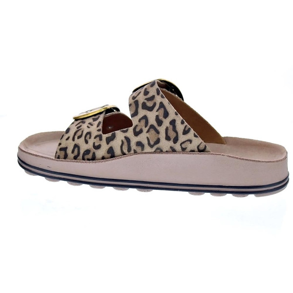 Sandalias Fantasy Sandals zapatos Mujer modelo Despoina Marrón 