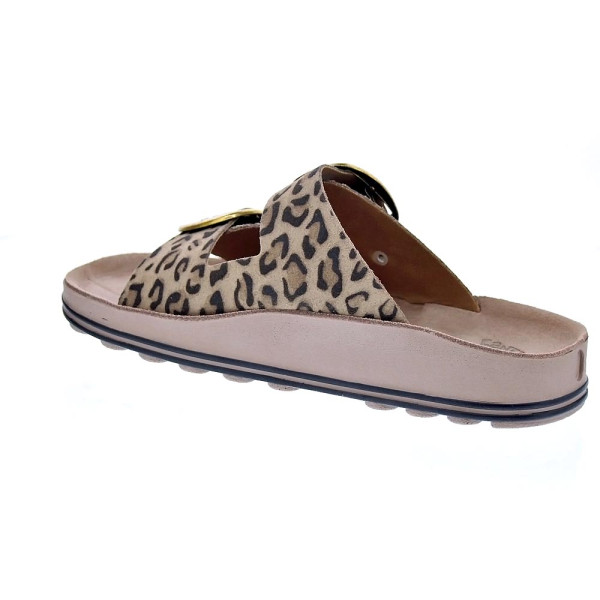 Sandalias Fantasy Sandals zapatos Mujer modelo Despoina Marrón 