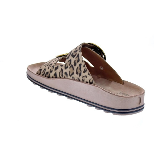 Sandalias Fantasy Sandals zapatos Mujer modelo Despoina Marrón 