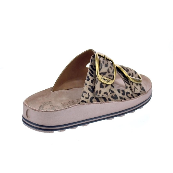 Sandalias Fantasy Sandals zapatos Mujer modelo Despoina Marrón 