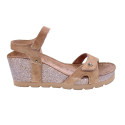 Sandalias Panama Jack zapatos Mujer modelo Julia B74 Marrón 