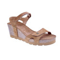 Sandalias Panama Jack zapatos Mujer modelo Julia B74 Marrón 