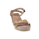 Sandalias Panama Jack zapatos Mujer modelo Julia B74 Marrón 