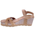 Sandalias Panama Jack zapatos Mujer modelo Julia B74 Marrón 