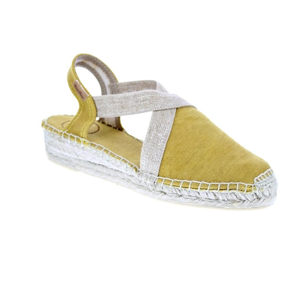 Alpargatas Toni Pons zapatos Mujer modelo Verdi Amarillo 