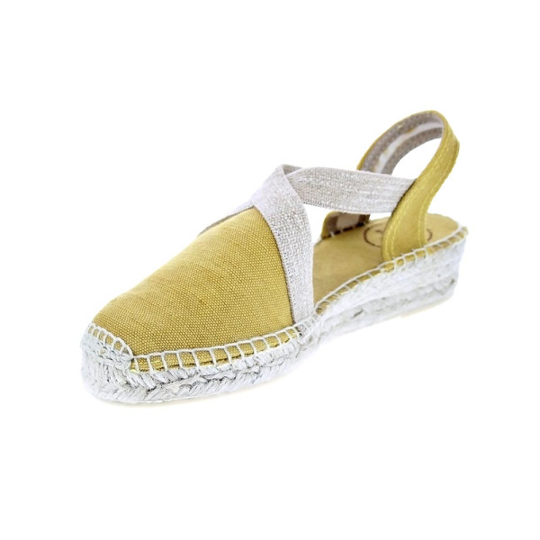 Alpargatas Toni Pons zapatos Mujer modelo Verdi Amarillo 