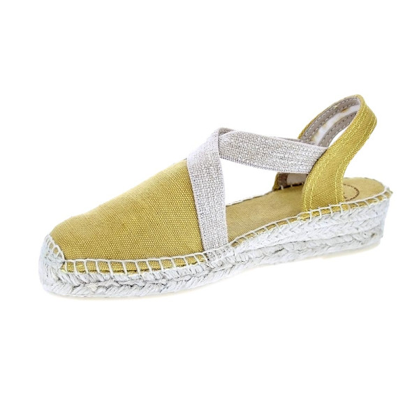 Alpargatas Toni Pons zapatos Mujer modelo Verdi Amarillo 