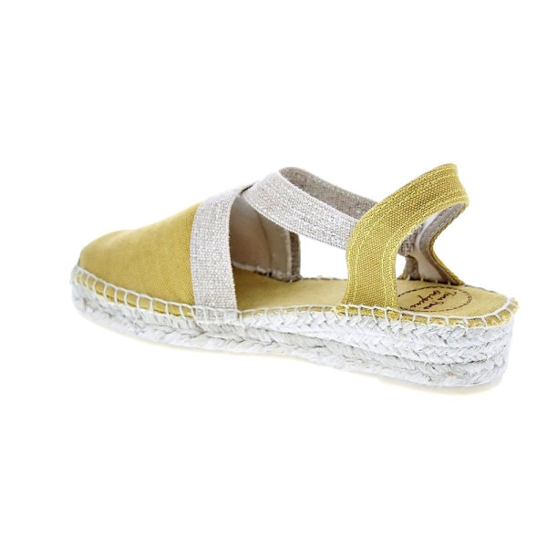 Alpargatas Toni Pons zapatos Mujer modelo Verdi Amarillo 