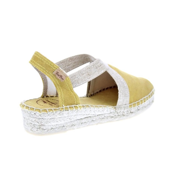 Alpargatas Toni Pons zapatos Mujer modelo Verdi Amarillo 