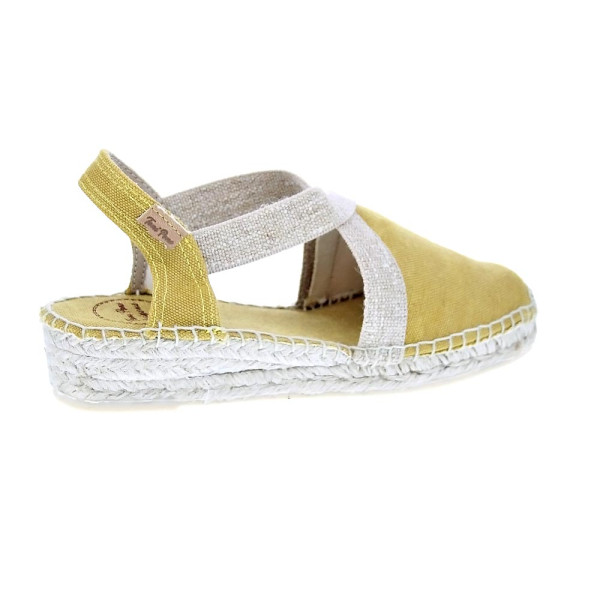 Alpargatas Toni Pons zapatos Mujer modelo Verdi Amarillo 