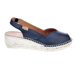 Alpargatas Toni Pons zapatos Mujer modelo Bernia Negro Elástico