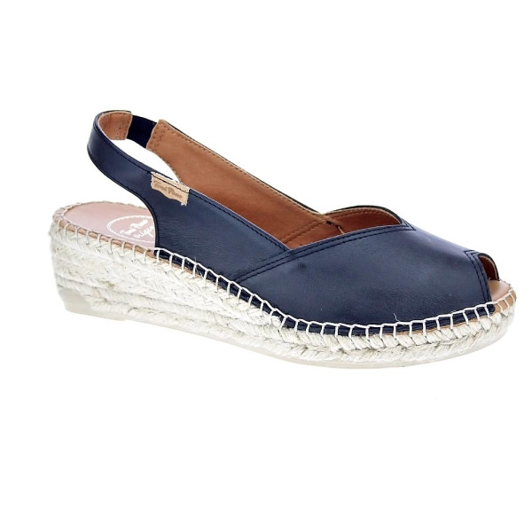 Alpargatas Toni Pons zapatos Mujer modelo Bernia Negro Elástico