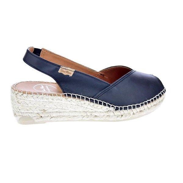 Alpargatas Toni Pons zapatos Mujer modelo Bernia Negro Elástico