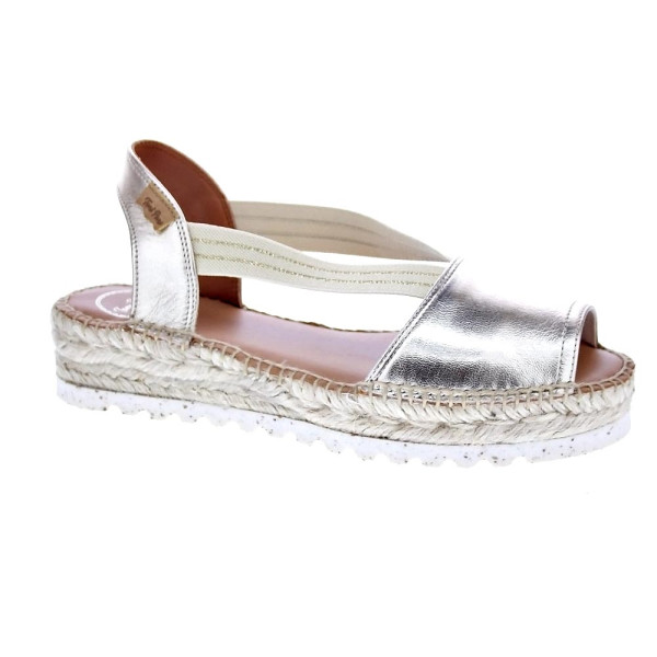 Alpargatas Toni Pons zapatos Mujer modelo Estel Plata 
