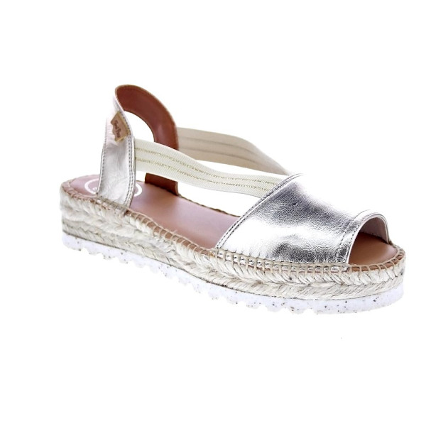 Alpargatas Toni Pons zapatos Mujer modelo Estel Plata 
