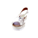 Alpargatas Toni Pons zapatos Mujer modelo Estel Plata 
