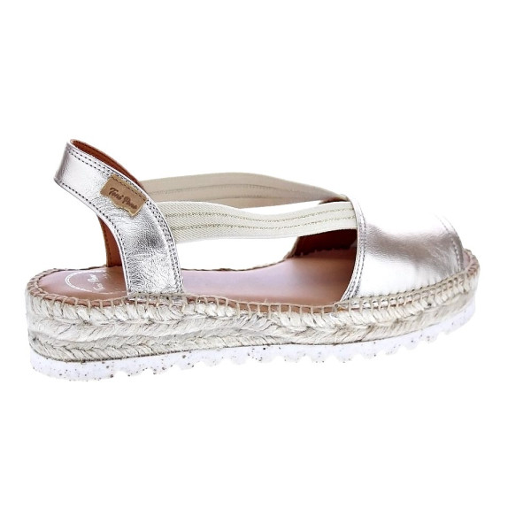 Alpargatas Toni Pons zapatos Mujer modelo Estel Plata 