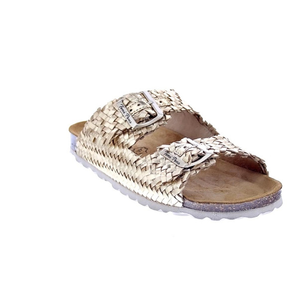 Sandalias Toni Pons zapatos Mujer modelo Guam Oro Hebillas