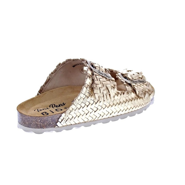 Sandalias Toni Pons zapatos Mujer modelo Guam Oro Hebillas