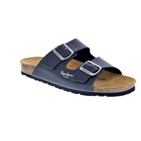 Sandalias Pepe Jeans zapatos Hombre modelo Bio Double Kansas Negro 