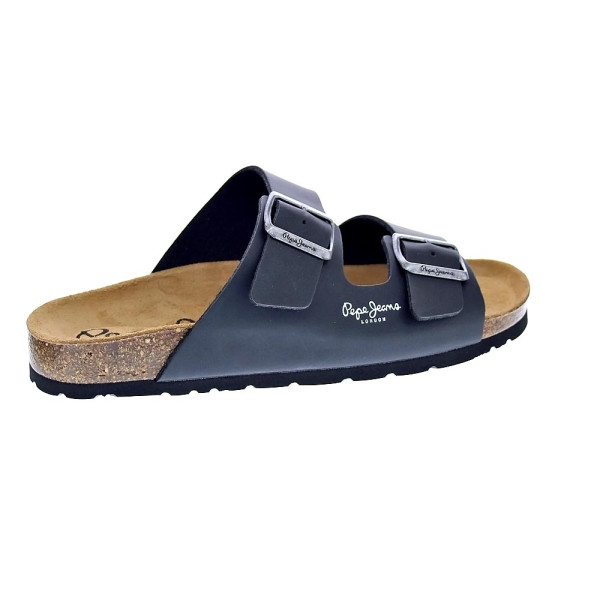 Sandalias Pepe Jeans zapatos Hombre modelo Bio Double Kansas Negro 