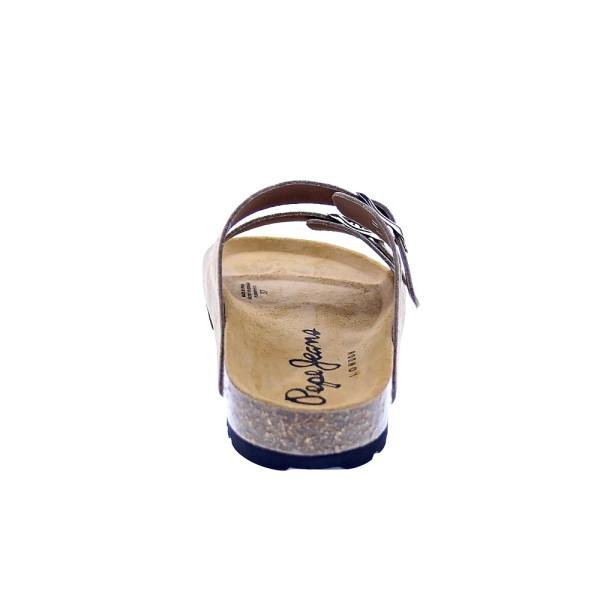Sandalias Pepe Jeans zapatos Mujer modelo Oban Suede Beige 