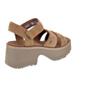Sandalias Ugg zapatos Mujer modelo New Heights Marrón 