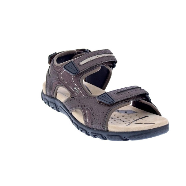 Sandalias Geox zapatos Hombre modelo Strada Marrón 