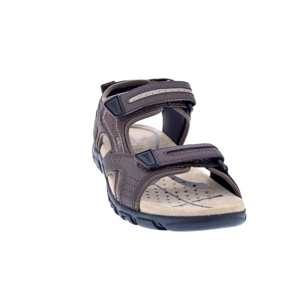 Sandalias Geox zapatos Hombre modelo Strada Marrón 