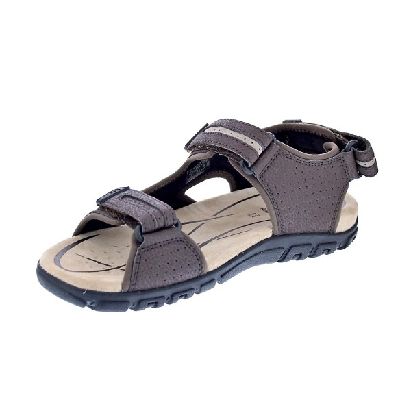 Sandalias Geox zapatos Hombre modelo Strada Marrón 