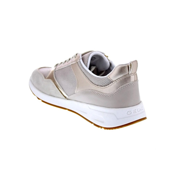 Zapatillas Geox zapatos Mujer modelo Bulymya Oro 