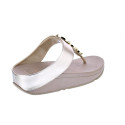 Sandalias FitFlop zapatos Mujer modelo Halo Bead Oro HJ1 C22 Beige 