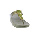 Sandalias FitFlop zapatos Mujer modelo Halo Bead Verde HJ1 C23 Oro 