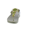 Sandalias FitFlop zapatos Mujer modelo Halo Bead Verde HJ1 C23 Oro 