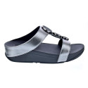 Sandalias FitFlop zapatos Mujer modelo Halo Bead Pewter hj2-b06 Plata 