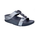 Sandalias FitFlop zapatos Mujer modelo Halo Bead Pewter hj2-b06 Plata 