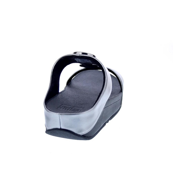 Sandalias FitFlop zapatos Mujer modelo Halo Bead Pewter hj2-b06 Plata 