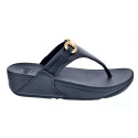 Sandalias FitFlop zapatos Mujer modelo Lulu Chunky HY7 001 Negro Negro 