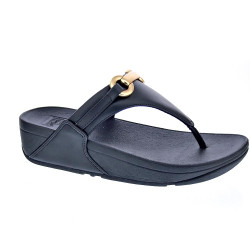 Sandalias FitFlop zapatos Mujer modelo Lulu Chunky HY7 001 Negro Negro  2