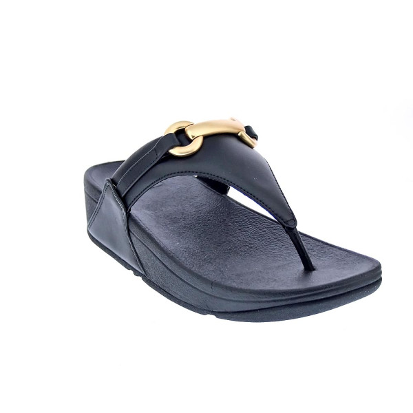 Sandalias FitFlop zapatos Mujer modelo Lulu Chunky HY7 001 Negro Negro 