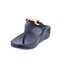 Sandalias FitFlop zapatos Mujer modelo Lulu Chunky HY7 001 Negro Negro 