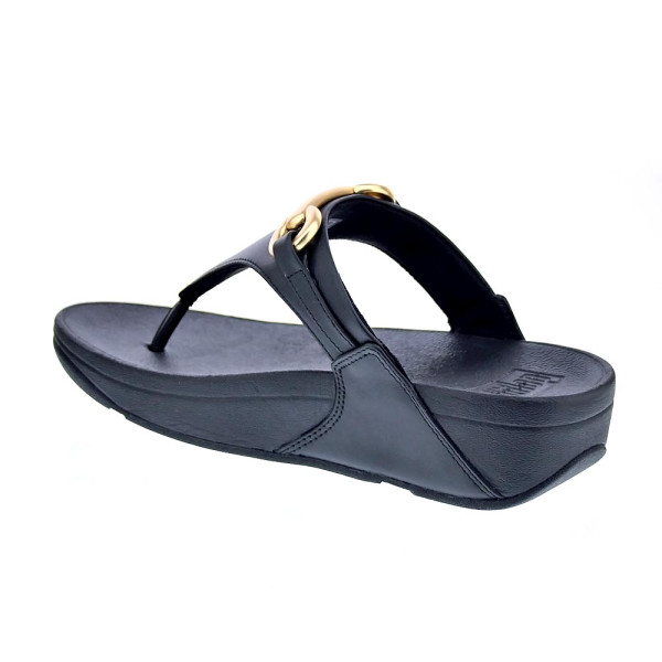 Sandalias FitFlop zapatos Mujer modelo Lulu Chunky HY7 001 Negro Negro 