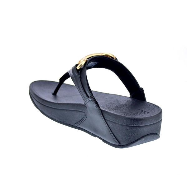Sandalias FitFlop zapatos Mujer modelo Lulu Chunky HY7 001 Negro Negro 