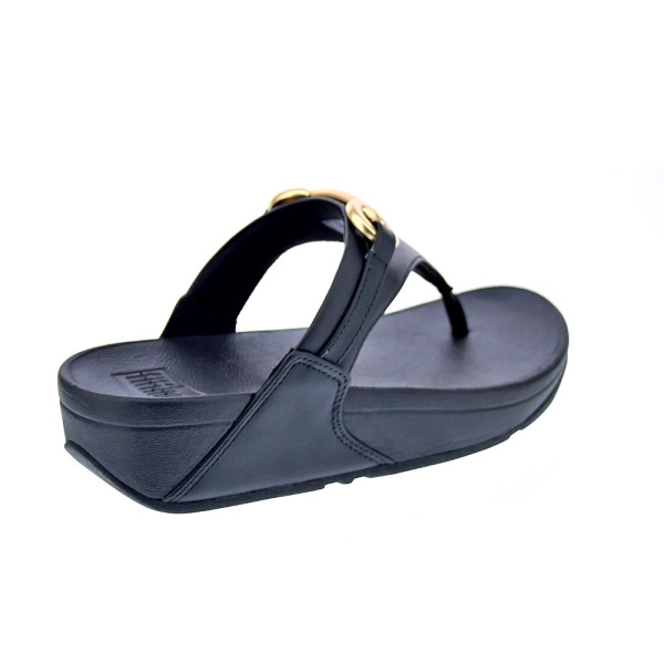 Sandalias FitFlop zapatos Mujer modelo Lulu Chunky HY7 001 Negro Negro 
