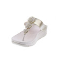 Sandalias FitFlop zapatos Mujer modelo Fino Beadie Oro IU1 675 Oro 