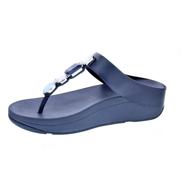 Sandalias FitFlop zapatos Mujer modelo Fino Multi IU9-399 Azul 
