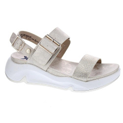 Sandalias Xti zapatos Mujer modelo 142738 Oro Hebillas 2