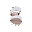 Sandalias Xti zapatos Mujer modelo 143874 Beige Velcro