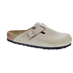 Zuecos Birkenstock zapatos Hombre modelo Boston Marrón  2